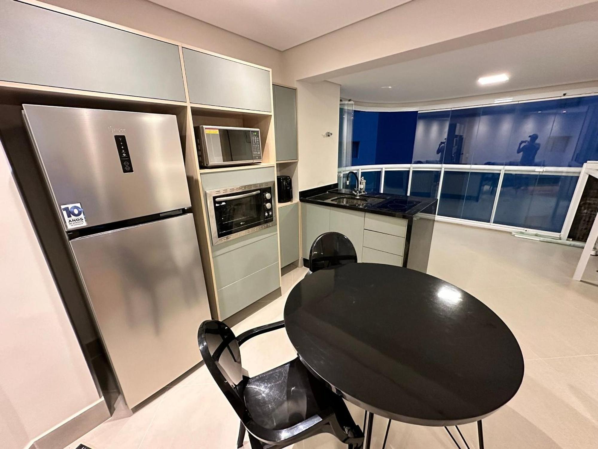 Residencial Estanconfor Com Vista Mar 2 Ac E Garagem Apartment ซันโตส ภายนอก รูปภาพ