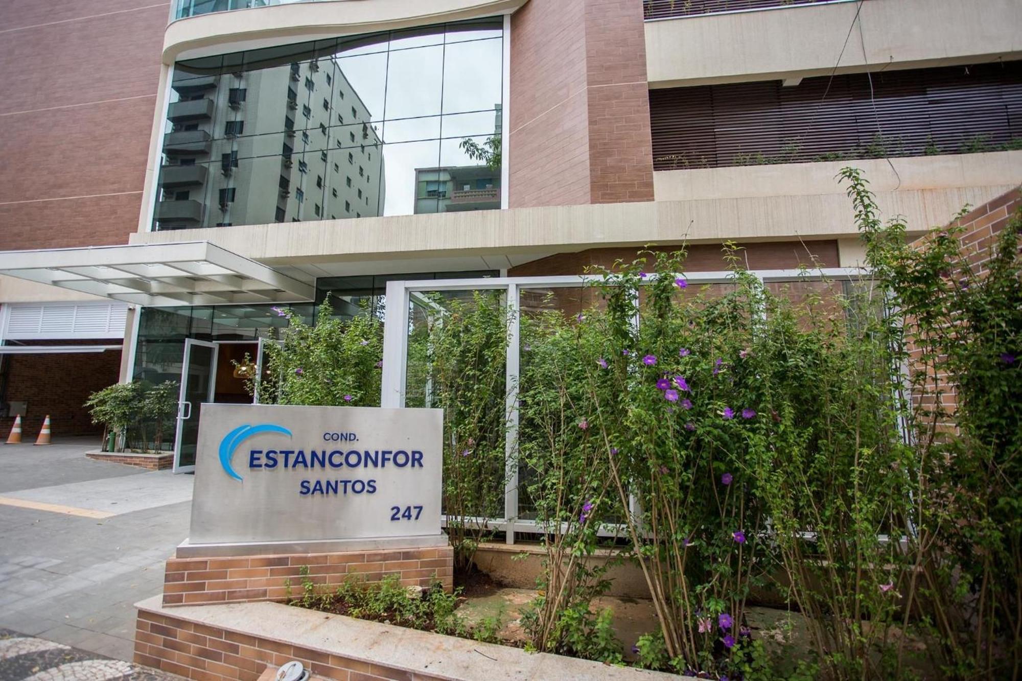 Residencial Estanconfor Com Vista Mar 2 Ac E Garagem Apartment ซันโตส ภายนอก รูปภาพ